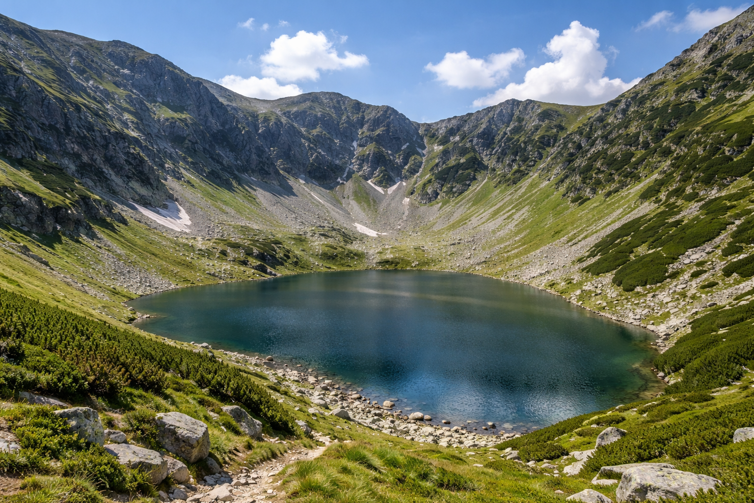 Lacul Iezer din Masivul Iezer – Cum s-a format și care este povestea acestui lac glaciar