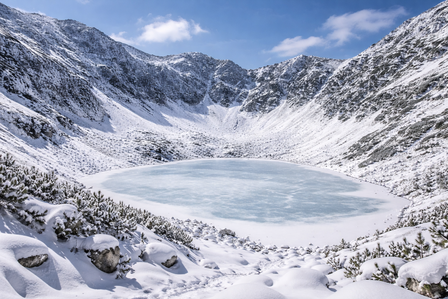 Lacul Iezer din Masivul Iezer – Cum s-a format și care este povestea acestui lac glaciar